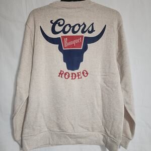 Coors rodeo sweatshirt Women XS-First picture is the back